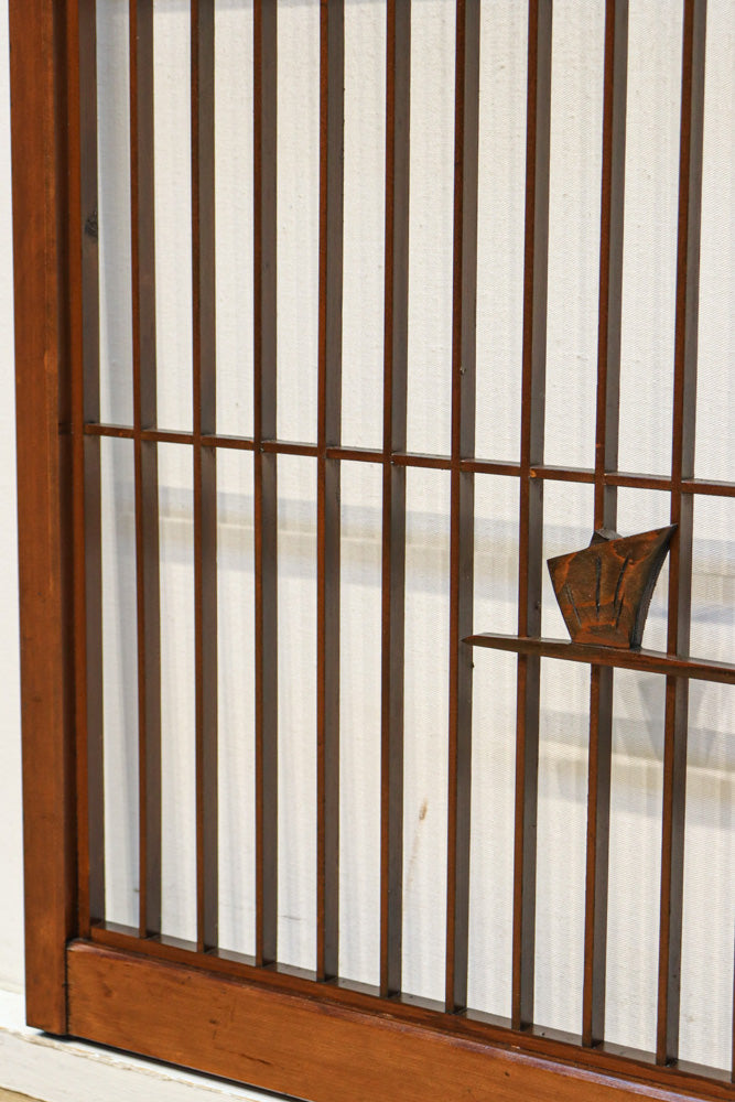 富士山を遠景に湖畔の清閑な風景を描いた書院セット　EZ2827　在庫4枚1組