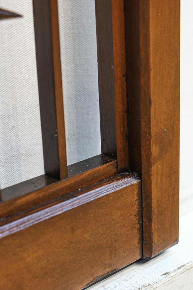 富士山を遠景に湖畔の清閑な風景を描いた書院セット　EZ2827　在庫4枚1組