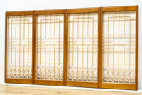 香図と幾何学の装飾で雅な面持ちの書院　EZ2828　在庫4枚