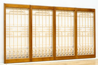 香図と幾何学の装飾で雅な面持ちの書院　EZ2828　在庫4枚