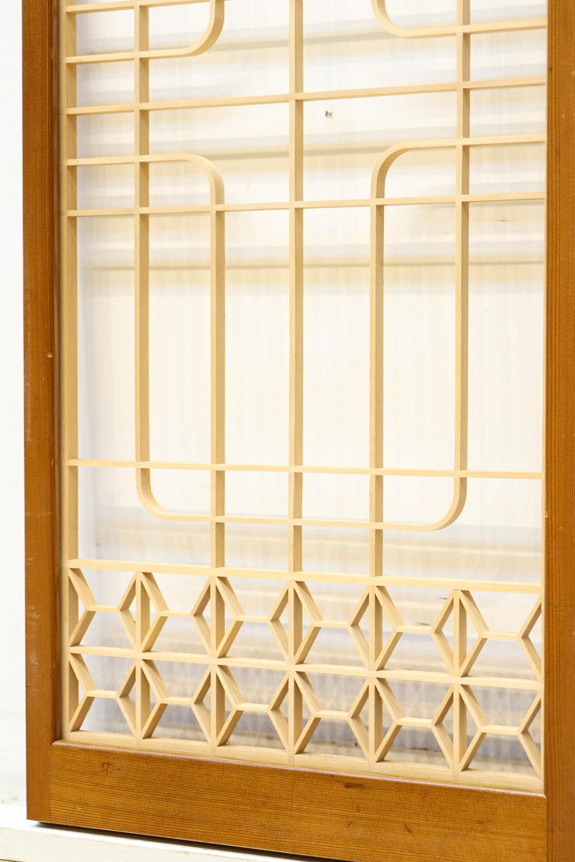 香図と幾何学の装飾で雅な面持ちの書院　EZ2828　在庫4枚