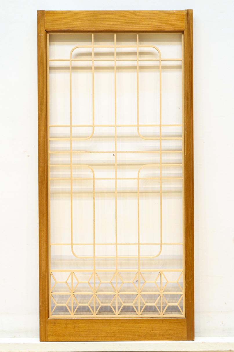 香図と幾何学の装飾で雅な面持ちの書院　EZ2828　在庫4枚