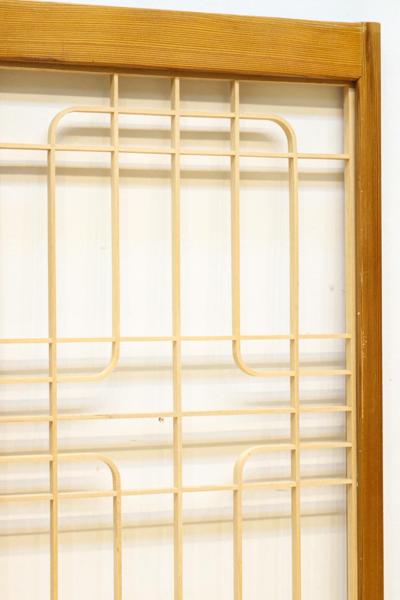 香図と幾何学の装飾で雅な面持ちの書院　EZ2828　在庫4枚