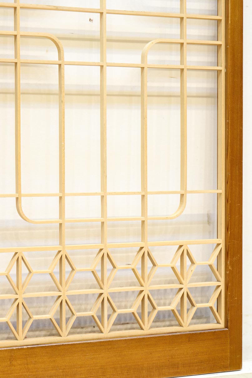 香図と幾何学の装飾で雅な面持ちの書院　EZ2828　在庫4枚