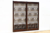 稀少サイズ‼︎ 香図と角麻組子で格調ある雰囲気纏う書院　EZ2829　在庫2枚