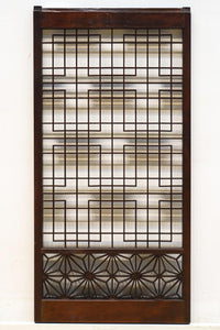 稀少サイズ‼︎ 香図と角麻組子で格調ある雰囲気纏う書院　EZ2829　在庫2枚