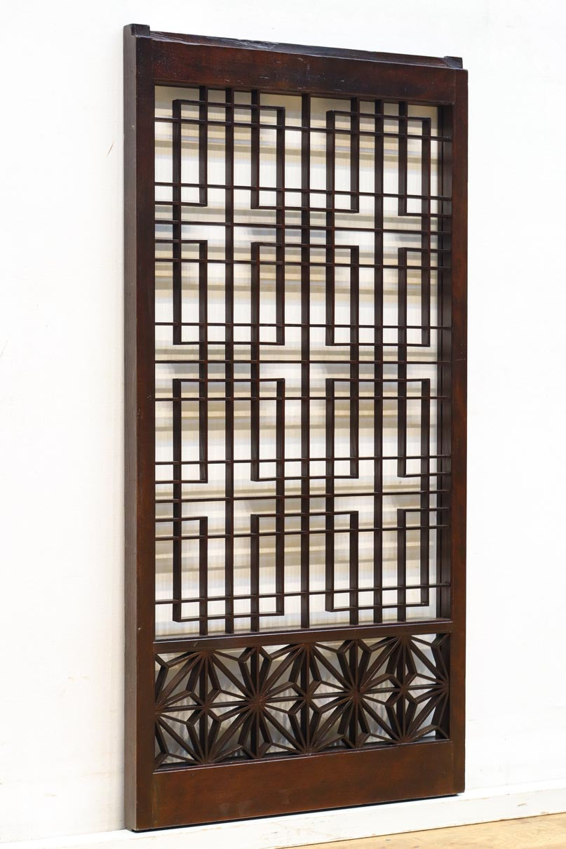 稀少サイズ‼︎ 香図と角麻組子で格調ある雰囲気纏う書院　EZ2829　在庫2枚