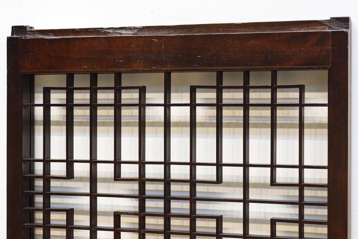 稀少サイズ‼︎ 香図と角麻組子で格調ある雰囲気纏う書院　EZ2829　在庫2枚