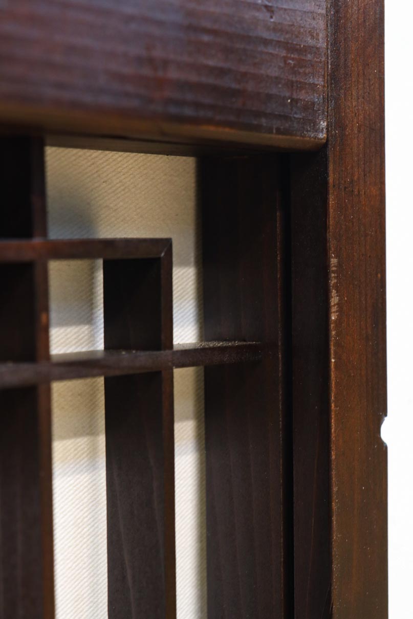 稀少サイズ‼︎ 香図と角麻組子で格調ある雰囲気纏う書院　EZ2829　在庫2枚