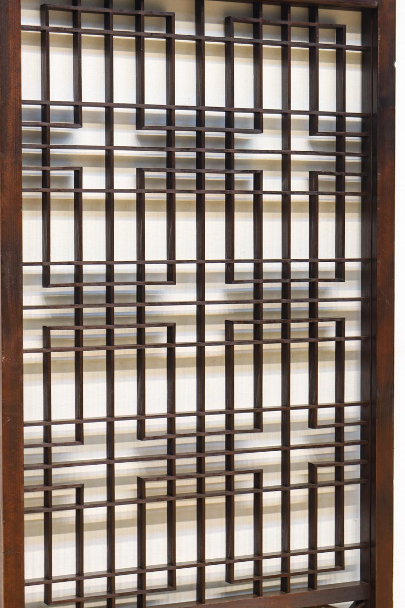 稀少サイズ‼︎ 香図と角麻組子で格調ある雰囲気纏う書院　EZ2829　在庫2枚