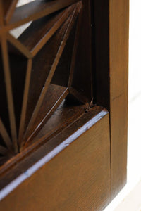 稀少サイズ‼︎ 香図と角麻組子で格調ある雰囲気纏う書院　EZ2829　在庫2枚