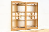 七宝アレンジ組子細工で凛とした面持ちの書院　EZ2830　在庫2枚