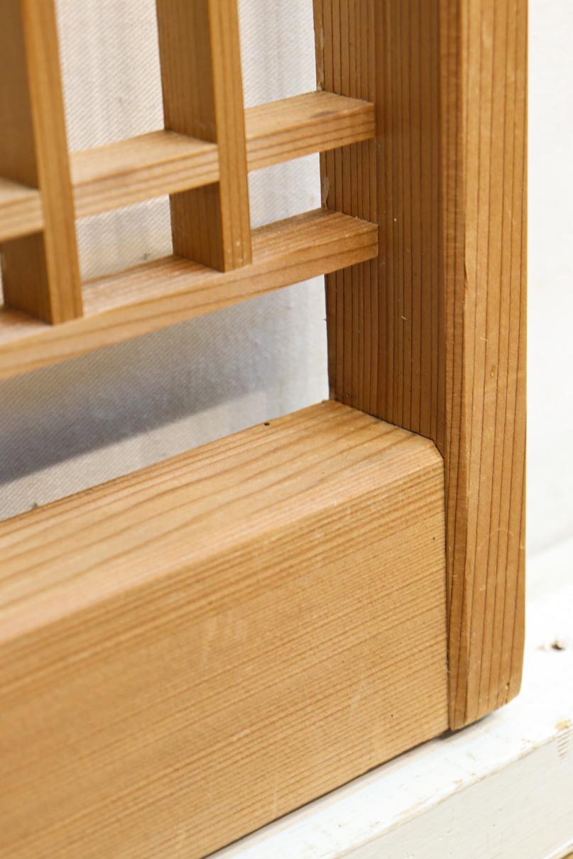 七宝アレンジ組子細工で凛とした面持ちの書院　EZ2830　在庫2枚