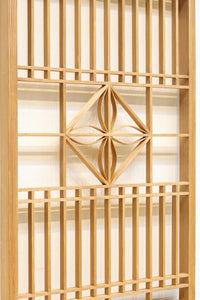 七宝アレンジ組子細工で凛とした面持ちの書院　EZ2830　在庫2枚