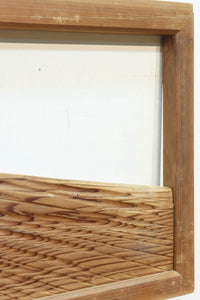 雄大で美しい富士の姿を描いた壮観な欄間　EZ2832　在庫1枚