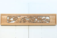 華やかに飾り立てられた梅竹の見応えある欄間　EZ2835ab　在庫(a:1 b:1)枚