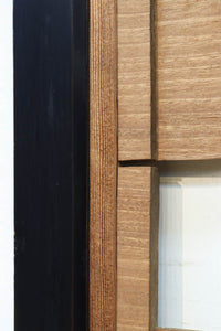 鴈(ガン)が戯れたり飛び立っていく姿を描いた仄々とした彫刻欄間　EZ2838ab　在庫2枚一組