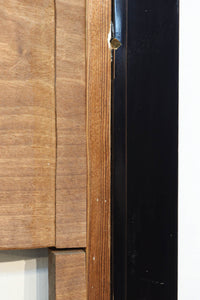 鴈(ガン)が戯れたり飛び立っていく姿を描いた仄々とした彫刻欄間　EZ2838ab　在庫2枚一組