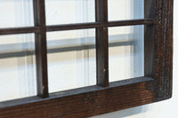 幅2608ミリ!! 升格子に角麻の葉組子が散りばめられた長尺欄間素材　EZ2844　在庫1枚