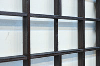 幅2608ミリ!! 升格子に角麻の葉組子が散りばめられた長尺欄間素材　EZ2844　在庫1枚