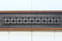 角麻組子で和の趣き溢れる縦繁欄間　EZ2845ab　在庫(a:1 b:1)枚