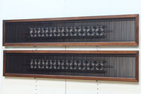 角麻組子で和の趣き溢れる縦繁欄間　EZ2845ab　在庫(a:1 b:1)枚