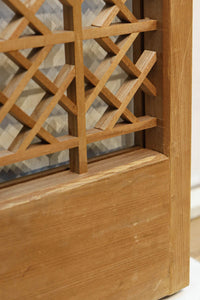 巨木の松と鶴の絵柄で風情ある欄間・書院セット　EZ2848　在庫5枚一組