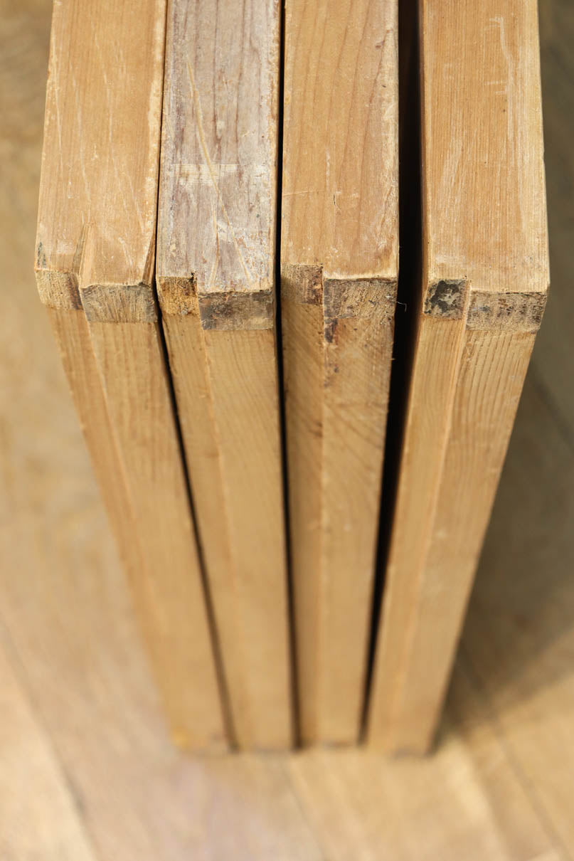 巨木の松と鶴の絵柄で風情ある欄間・書院セット　EZ2848　在庫5枚一組