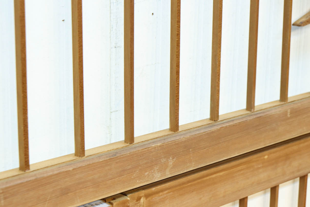 富士山を遠景に鶴松の風景を描く欄間・書院セット　EZ2849　在庫5枚1組