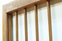 富士山を遠景に鶴松の風景を描く欄間・書院セット　EZ2849　在庫5枚1組