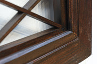 菱格子に組子を軽やかに散りばめた欄間　EZ2850　在庫1枚