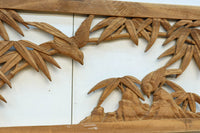 Carved ranma material EZ2857ab