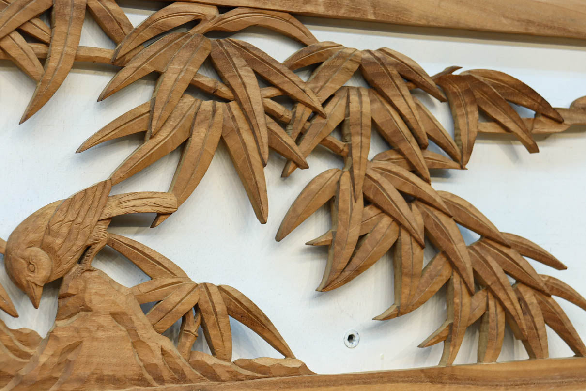 Carved ranma material EZ2857ab