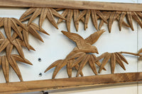 Carved ranma material EZ2857ab