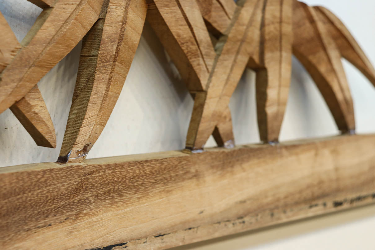 Carved ranma material EZ2857ab