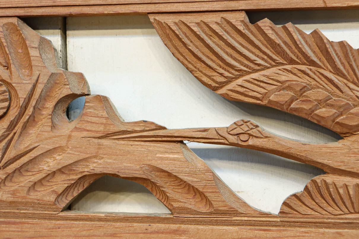 Carved ranma material EZ2859