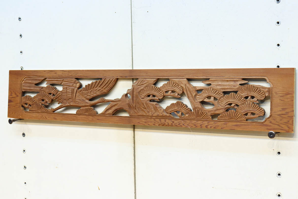 Carved ranma material EZ2859