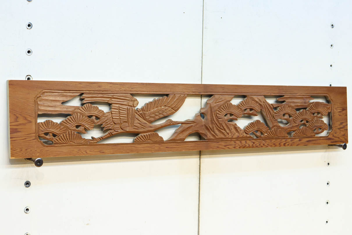 Carved ranma material EZ2859