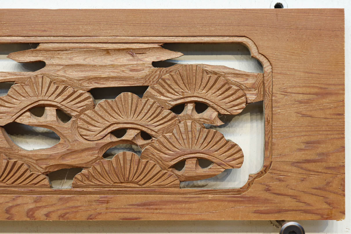 Carved ranma material EZ2859