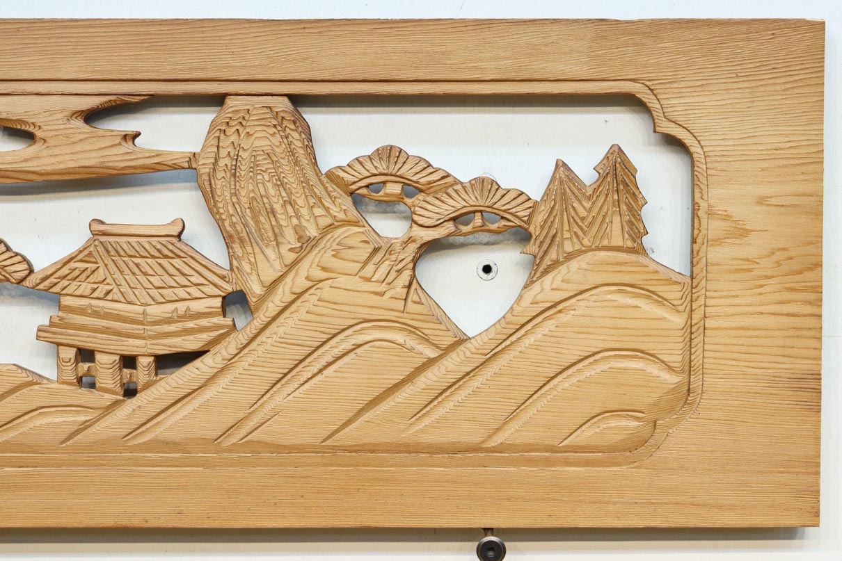 Carved ranma material EZ2872