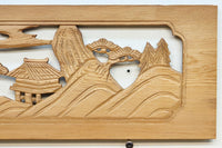 Carved ranma material EZ2872