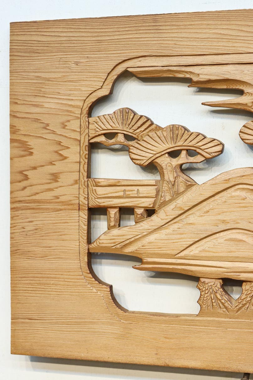 Carved ranma material EZ2872