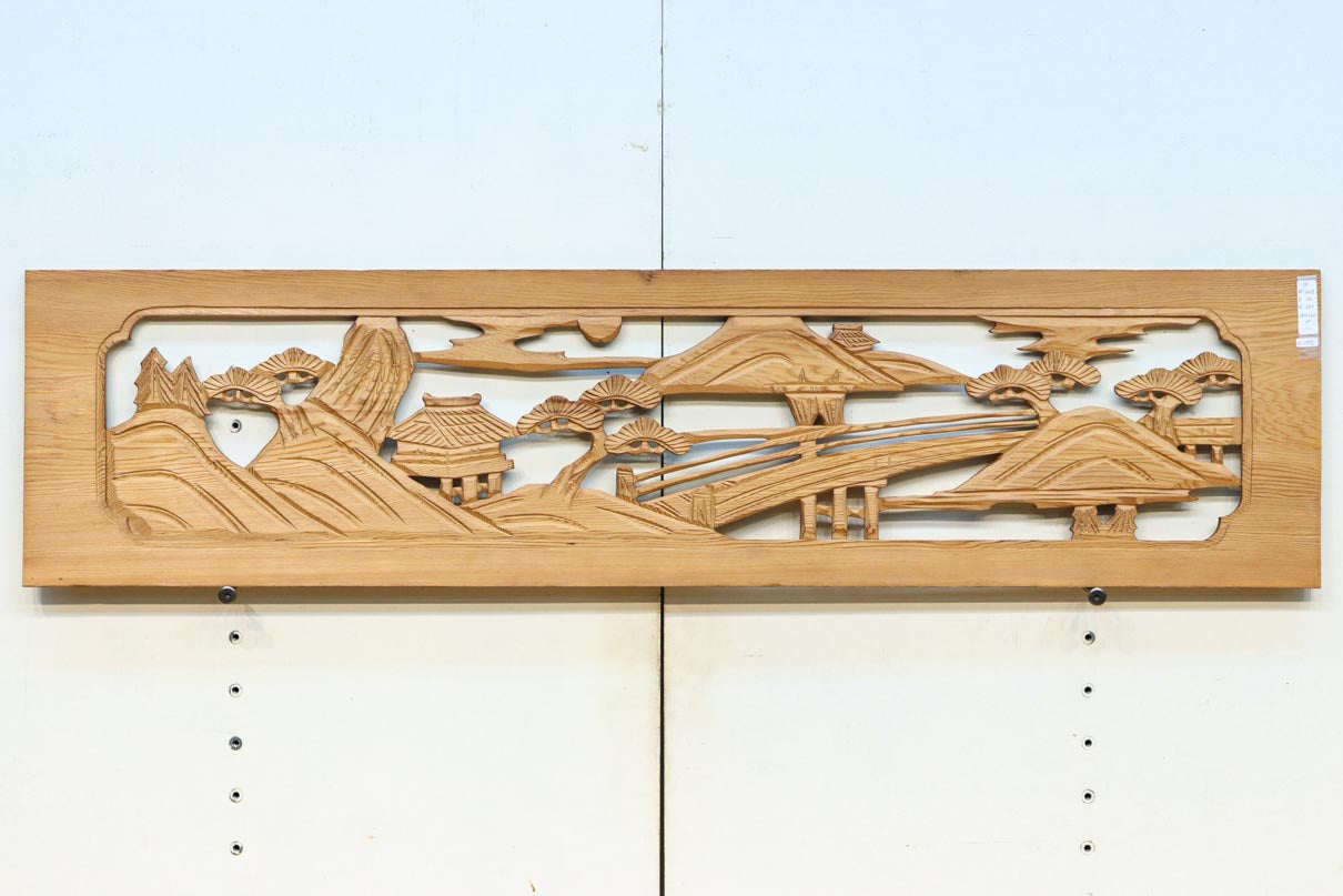 Carved ranma material EZ2872