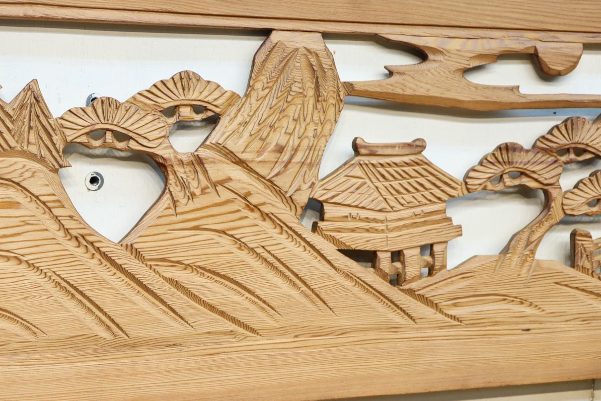 Carved ranma material EZ2872