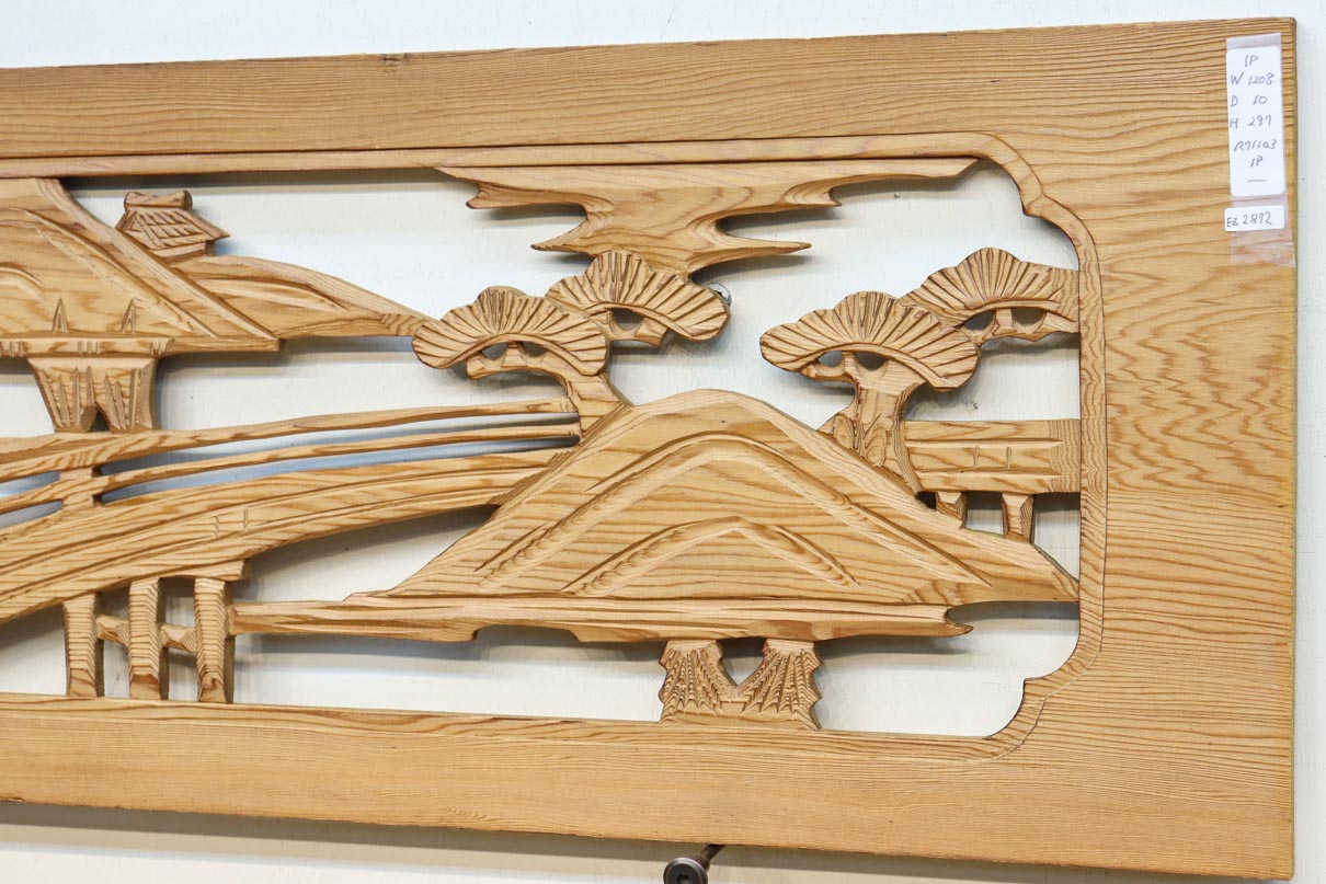 Carved ranma material EZ2872