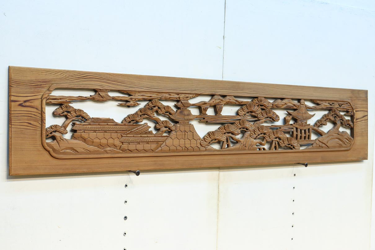 Carved ranma material EZ2880