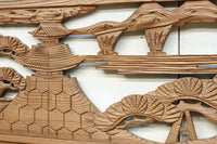 Carved ranma material EZ2880