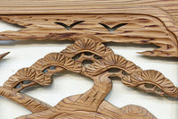 Carved ranma material EZ2880