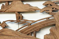 Carved ranma material EZ2881