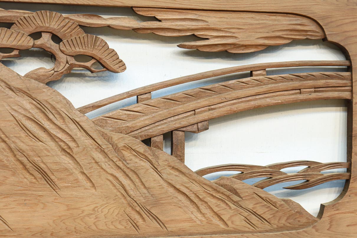 Carved ranma material EZ2881